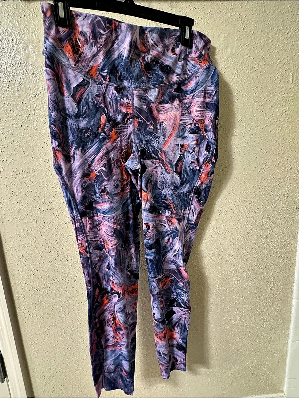 lululemon Wunder Train High-Rise Tight 25" Abstract Print Leggings Size 12